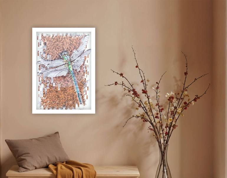 Original Abstract Animal Digital by Natasha Taljaard