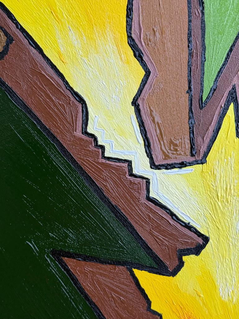 Original Abstract Painting by Oleksandr Andreiev
