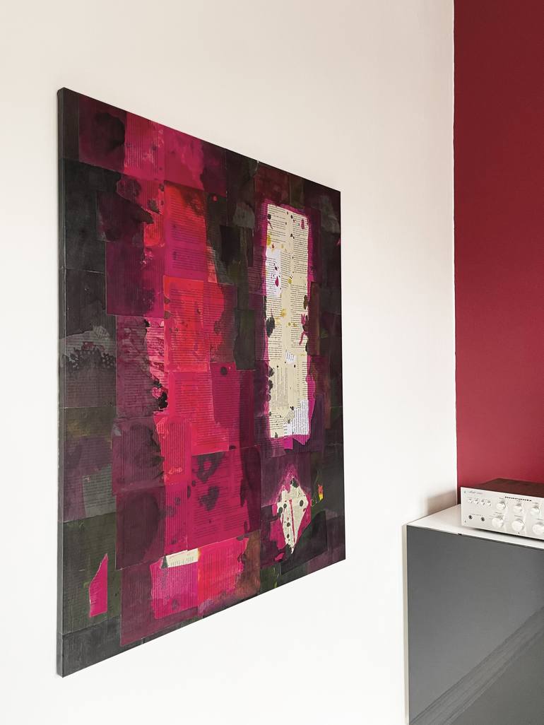 Original Bauhaus Abstract Collage by Igor Stefanowicz