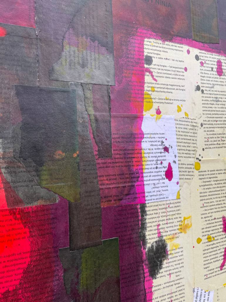 Original Bauhaus Abstract Collage by Igor Stefanowicz