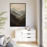 Silent Peaks: Atmospheric Tonalist Landscape