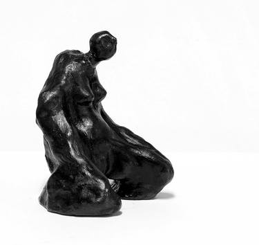 Original Expressionism Nude Sculpture by Ambrose Avellano
