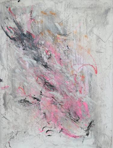 Original Abstract Expressionism Abstract Paintings by Aleksandra Mirkovic