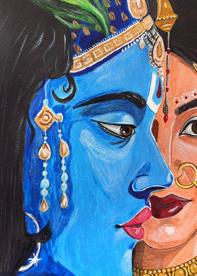 Original Contemporary Religion Painting by Richa Rupareliya