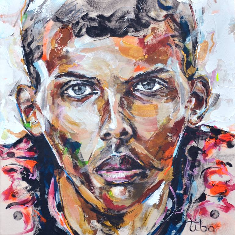 Original Famous Painting by Tibo   Modernism Art on Canvas  Stomae