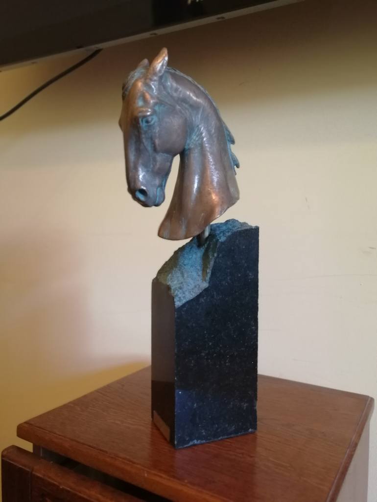 Original Realism Horse Sculpture by Edisher Gegeshidze