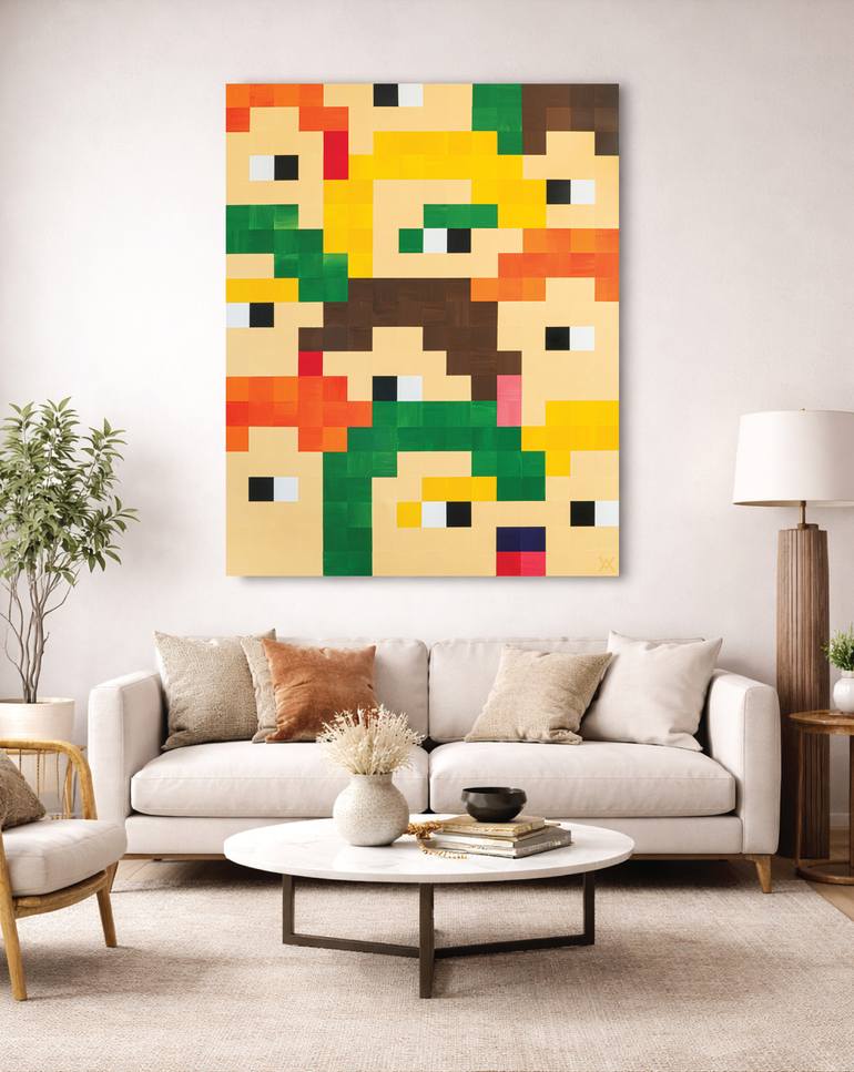 Original Contemporary Abstract Painting by Vahan Vanian