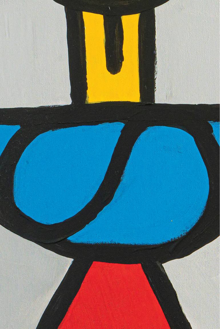 Original Abstract People Painting by Vahan Vanian