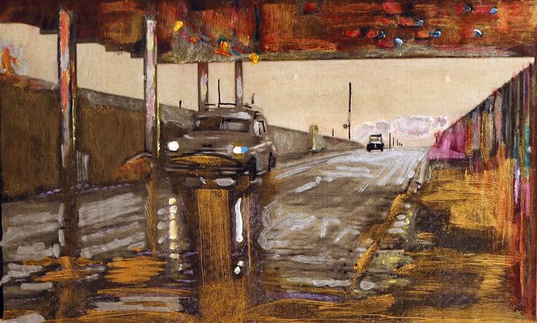 Original Transportation Painting by Citizen Brown Vcr