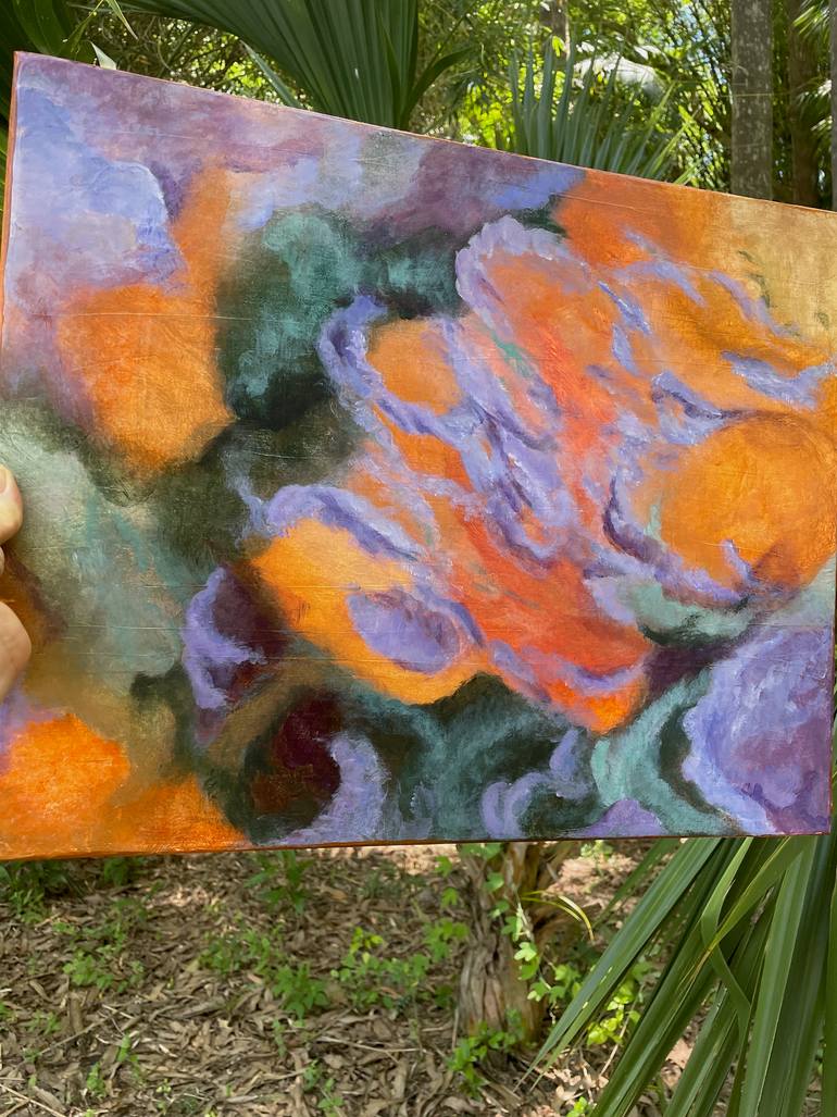 Original Abstract Expressionism Abstract Painting by Lillyanna Walker