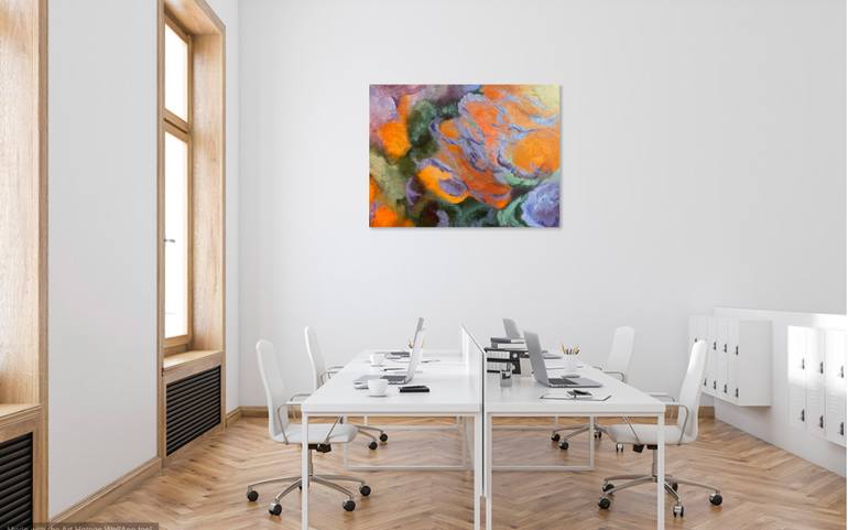 Original Abstract Expressionism Abstract Painting by Lillyanna Walker