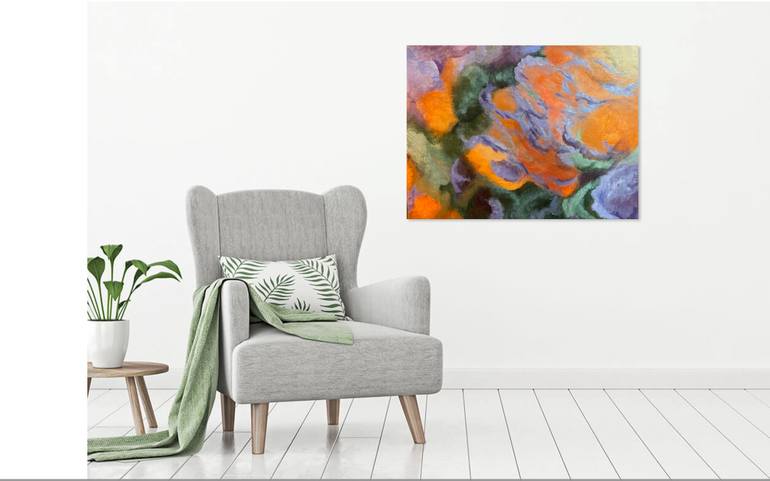 Original Abstract Expressionism Abstract Painting by Lillyanna Walker