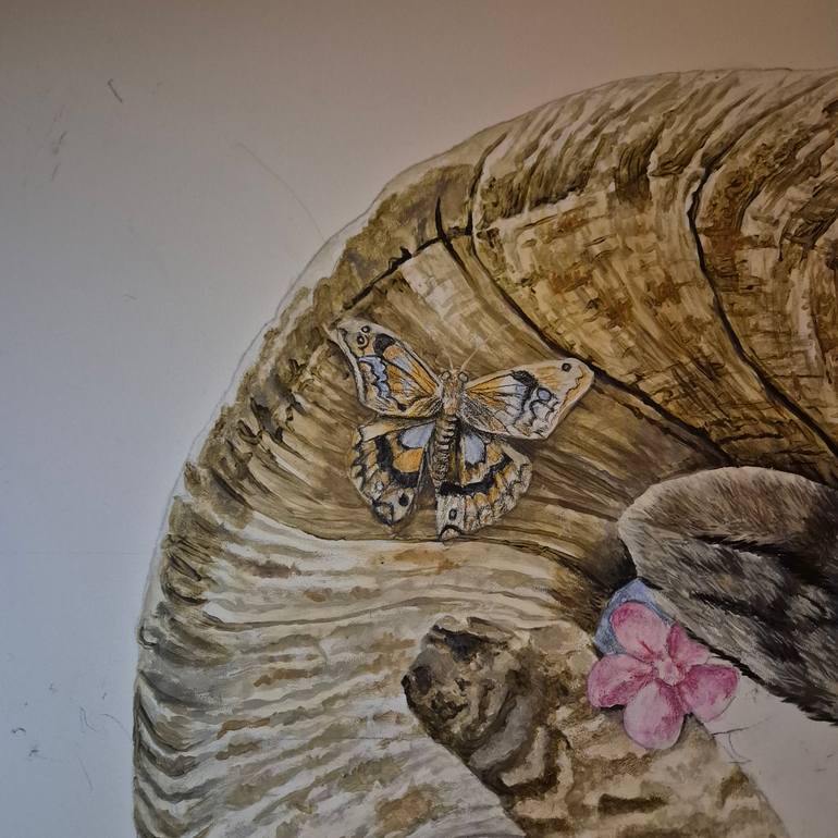 Original Realism Animal Painting by Silke Schuler