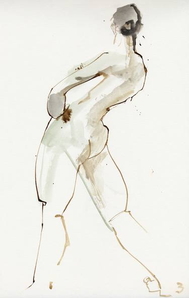 Print of Figurative Nude Drawings by James Rose