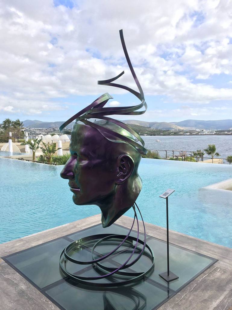 Original Contemporary Architecture Sculpture by Pakize Aras