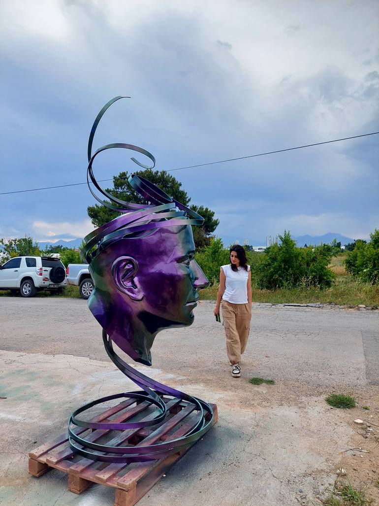 Original Contemporary Architecture Sculpture by Pakize Aras