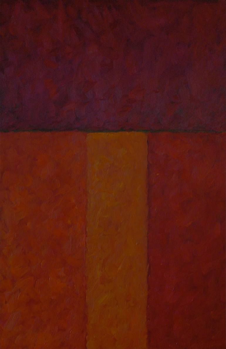 Yellow Three Reds Painting By Chris Riley Saatchi Art 185189 HSC00001 7 