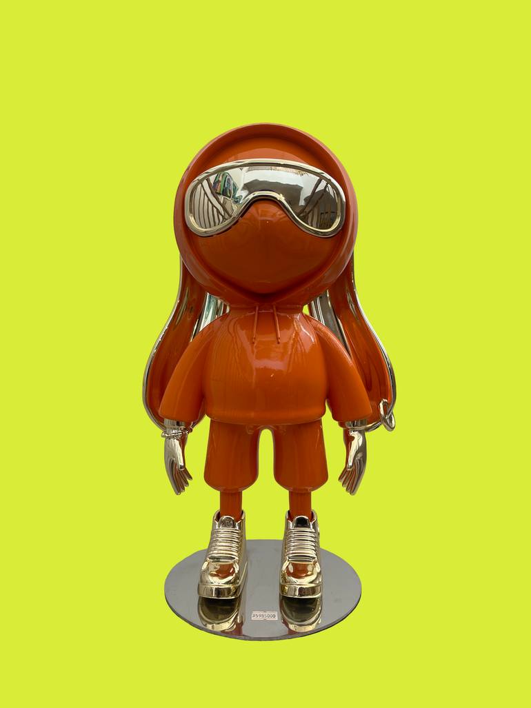 Cosmo rabbit Sculpture by Tim Wheel | Saatchi Art