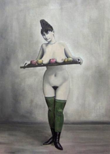 Print of Nude Paintings by Yuzuf Lisboa