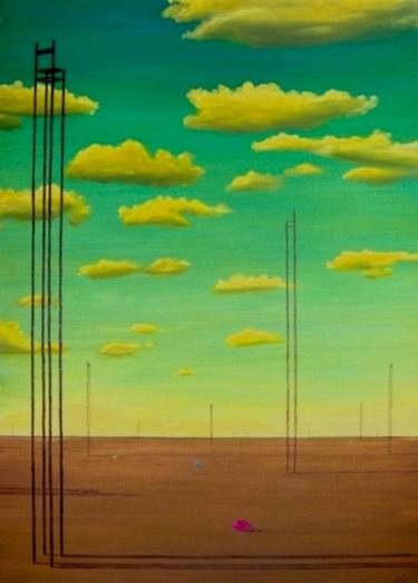Print of Surrealism Landscape Paintings by Yuzuf Lisboa