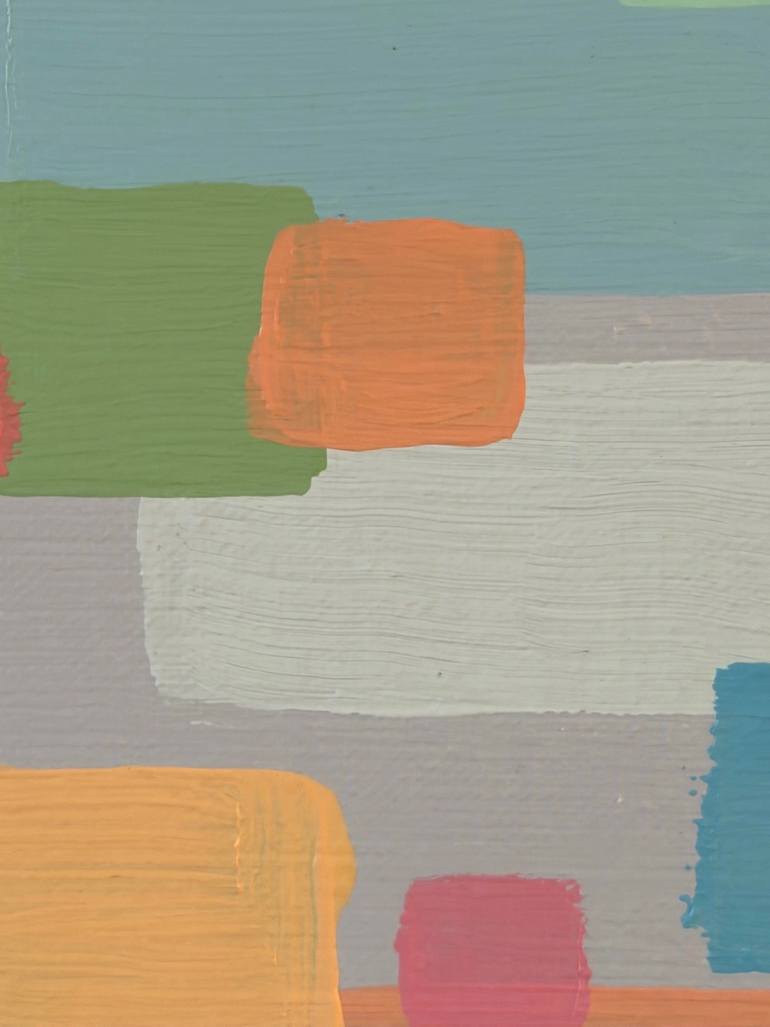 Original Color Field Painting Abstract Painting by Liane Kusters