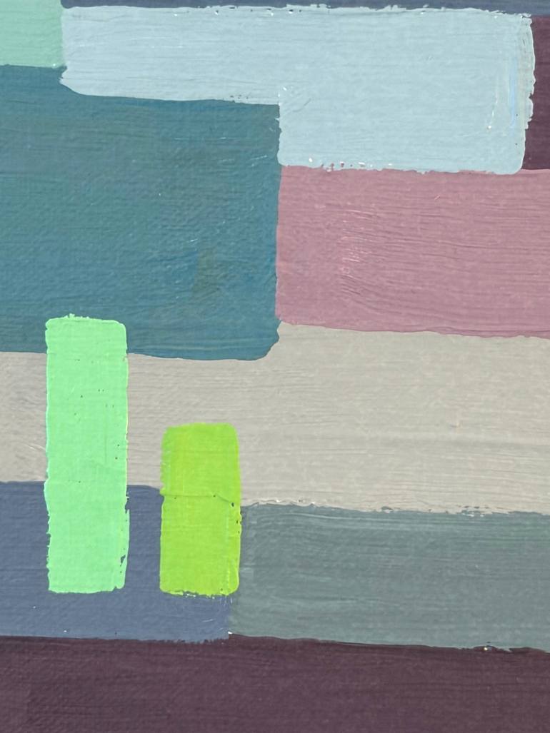 Original Color Field Painting Abstract Painting by Liane Kusters