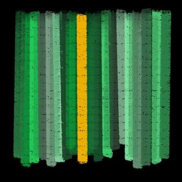 Original Abstract Expressionism Abstract Mixed Media by Trevor Rowe