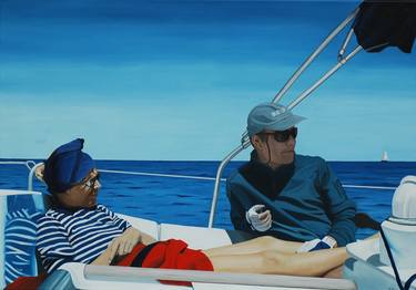 Original Realism People Paintings by Peter Seminck