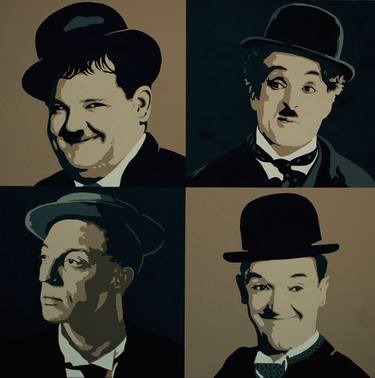 Print of Figurative Celebrity Paintings by Peter Seminck