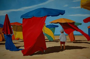 Print of Beach Paintings by Peter Seminck