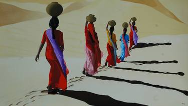 Original People Paintings by Peter Seminck