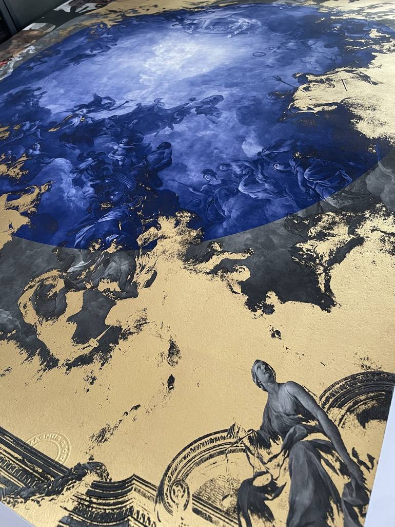 Original Classicism Classical Mythology Printmaking by Magnus Gjoen