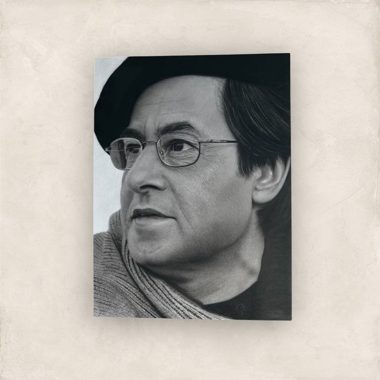 Original Realism Men Drawing by Anis Mousazadeh