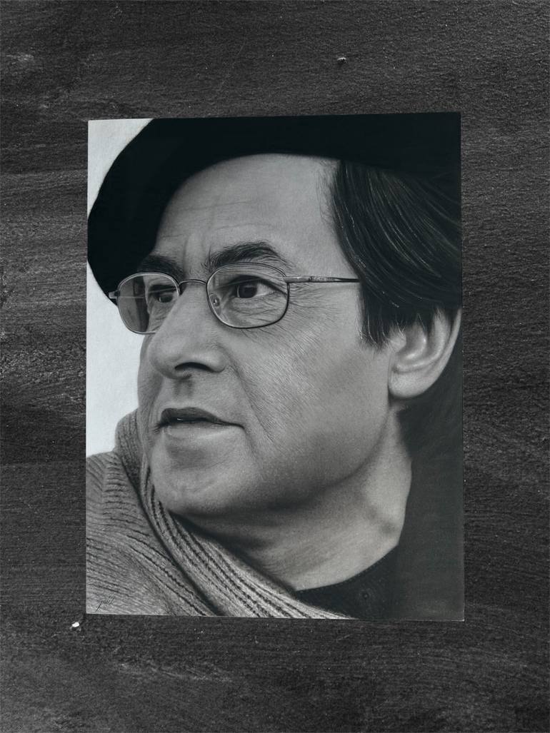 Original Realism Men Drawing by Anis Mousazadeh