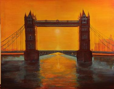 Original Fine Art Cities Paintings by Michele Tallack