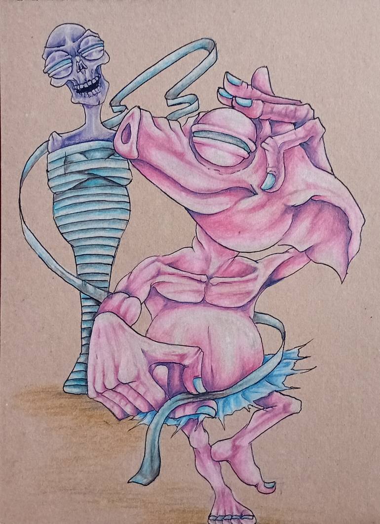 Original  Drawing by eriyanto eriyanto