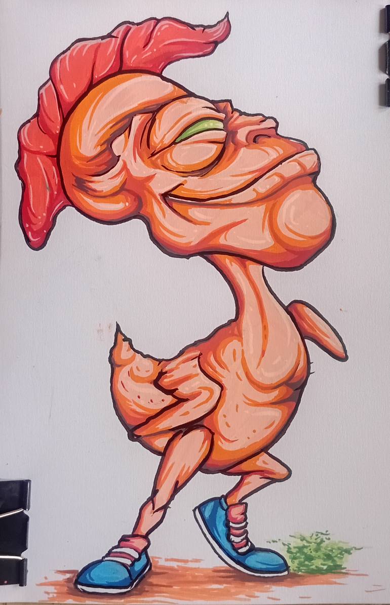 Original  Drawing by eriyanto eriyanto