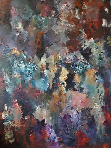 Original Abstract People Paintings by Eric Sher