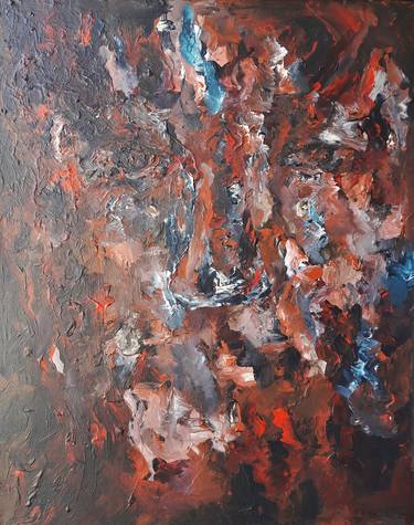 Original Abstract Expressionism Abstract Paintings by Eric Sher