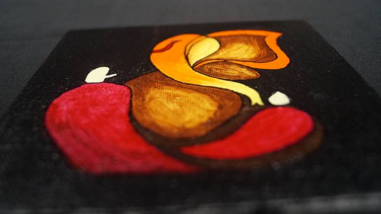 Original Street Art Religion Painting by Sarthak Jain
