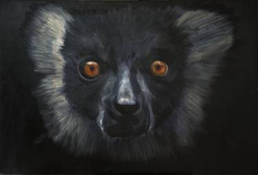 Original Expressionism Animal Paintings by Robert Rost