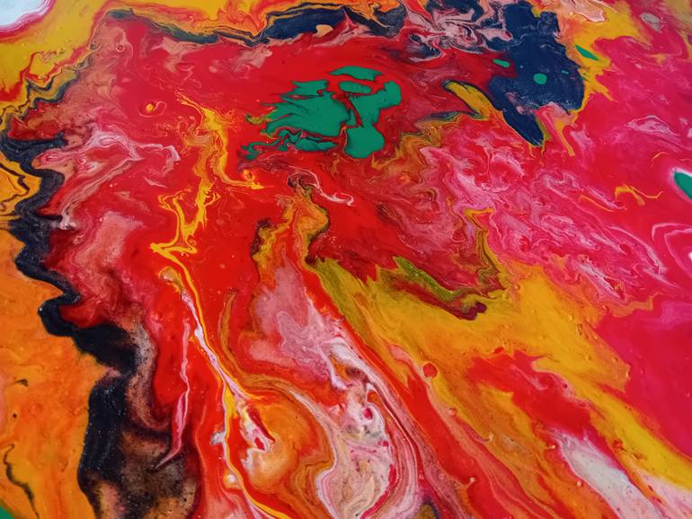 Original Abstract Painting by Aurora Goia