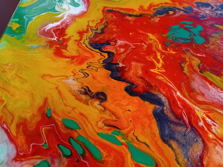Original Abstract Painting by Aurora Goia