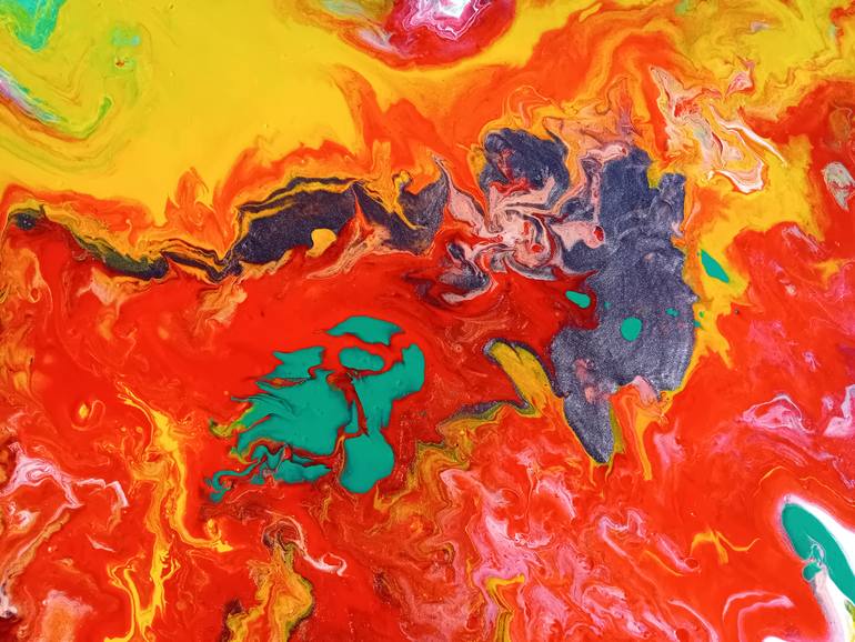 Original Abstract Painting by Aurora Goia