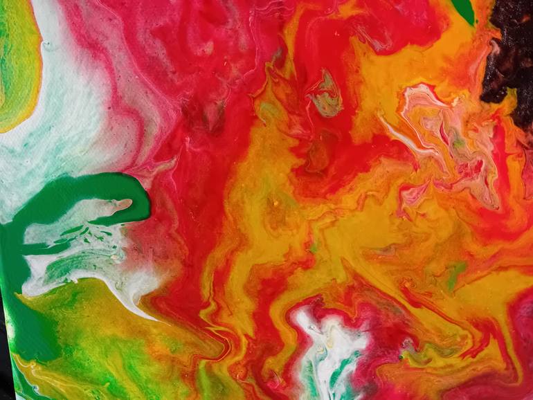 Original Abstract Painting by Aurora Goia