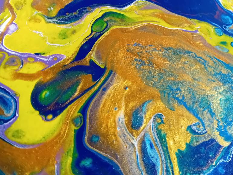 Original Abstract Nature Painting by Aurora Goia