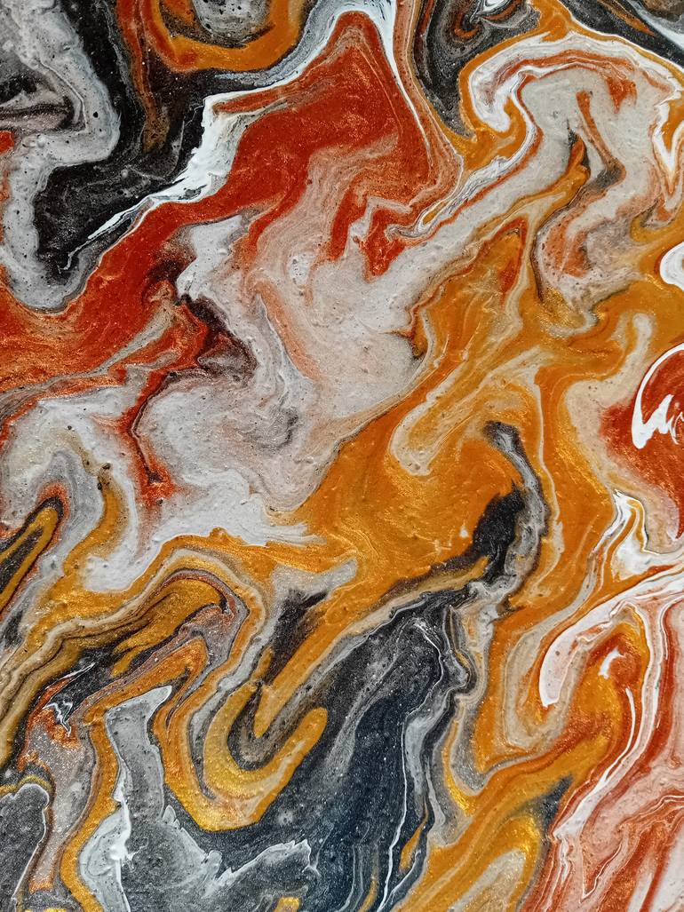 Original Abstract Nature Painting by Aurora Goia