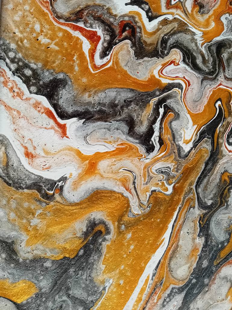 Original Abstract Nature Painting by Aurora Goia