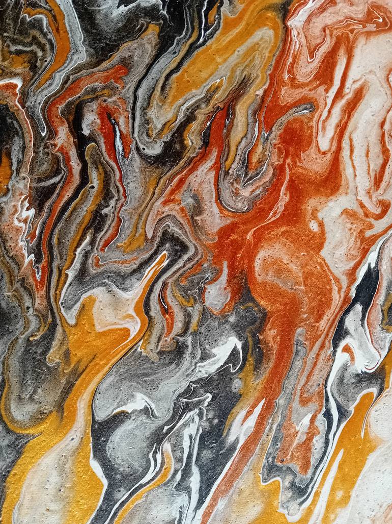 Original Abstract Nature Painting by Aurora Goia