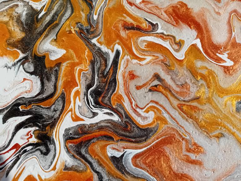 Original Abstract Nature Painting by Aurora Goia